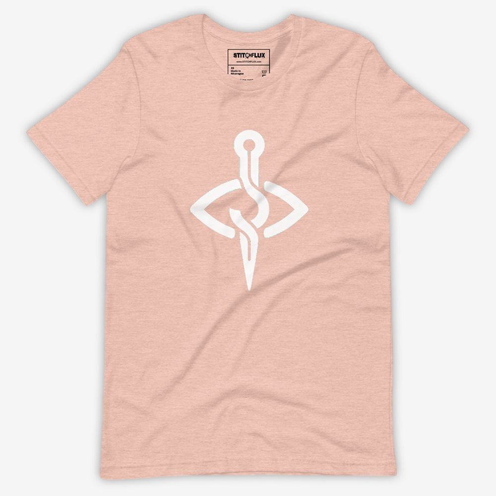 Full front view of the Nautical Anchor Unisex Tee laid flat on a neutral surface.